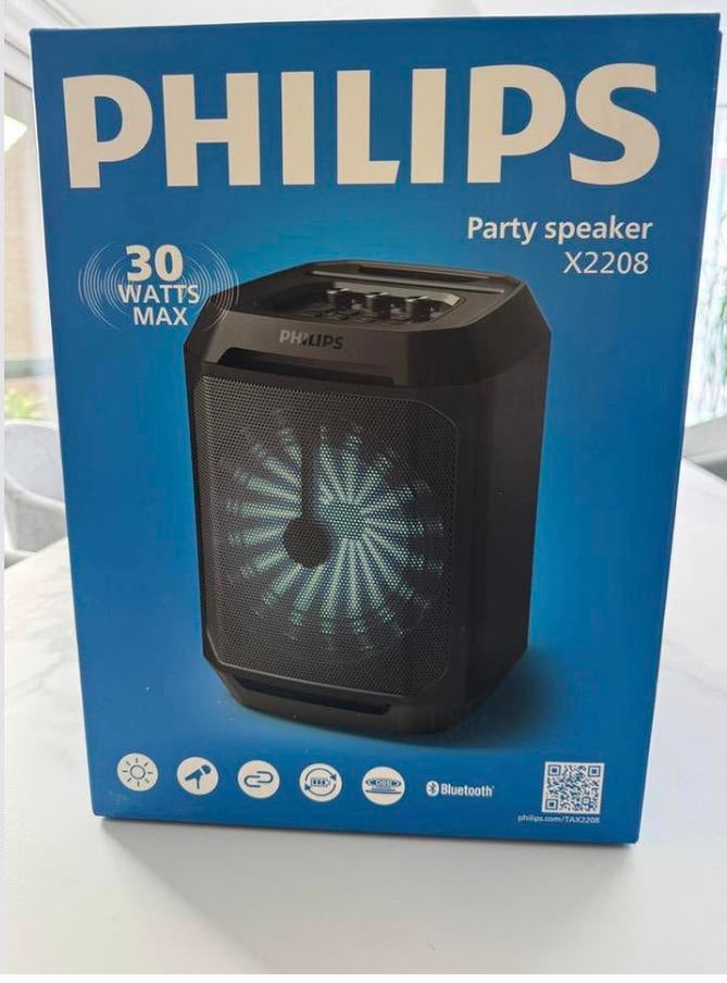Nieuwe Party Box Philips, Audio, Tv en Foto, Luidsprekerboxen, Ophalen, Nieuw, JBL