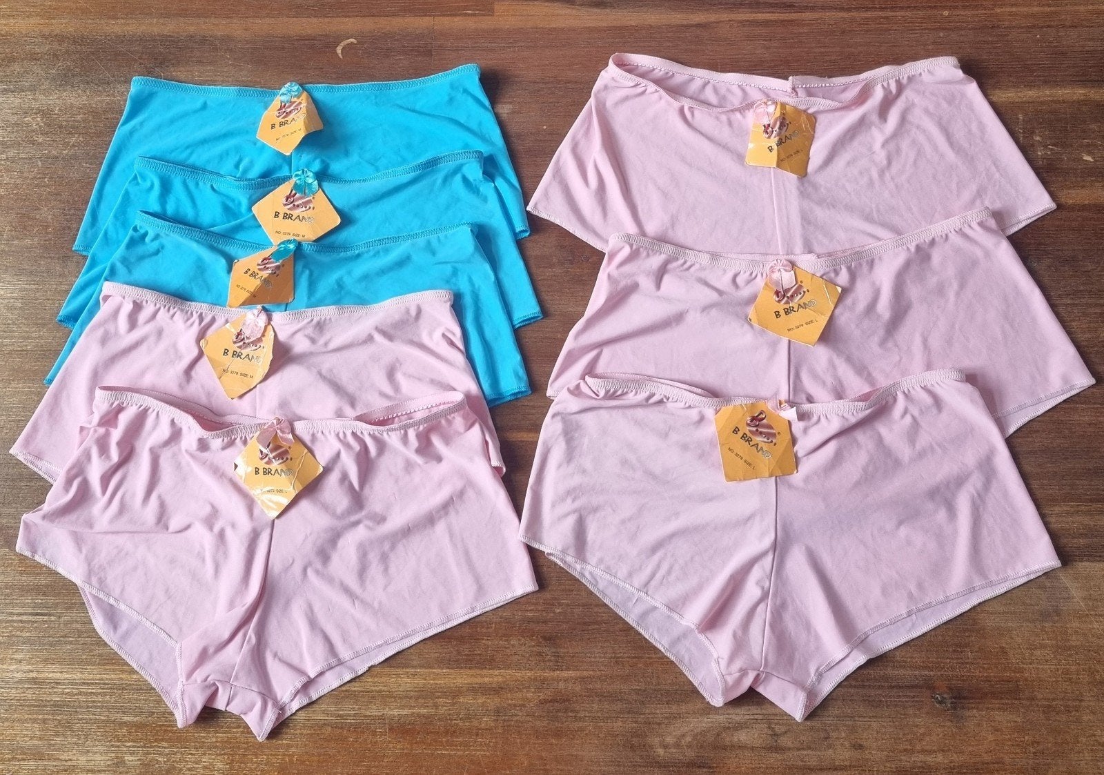 B.BRAND Lot de 8 nouveaux boxers pour femmes, taille M, égal, B.Brand, Enlèvement ou Envoi, Autres couleurs, Pantalon ou Short