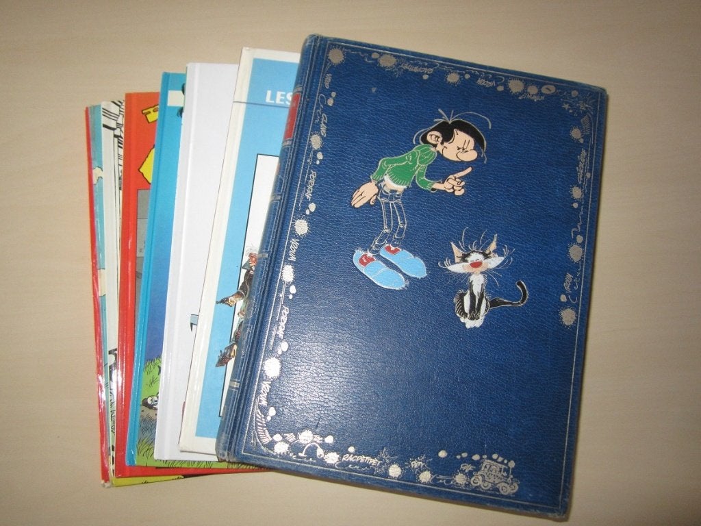 Lot (7) de bandes dessinées cartonnées - 20,00Eur, Livres, Plusieurs BD, Enlèvement ou Envoi, Utilisé, Divers auteurs