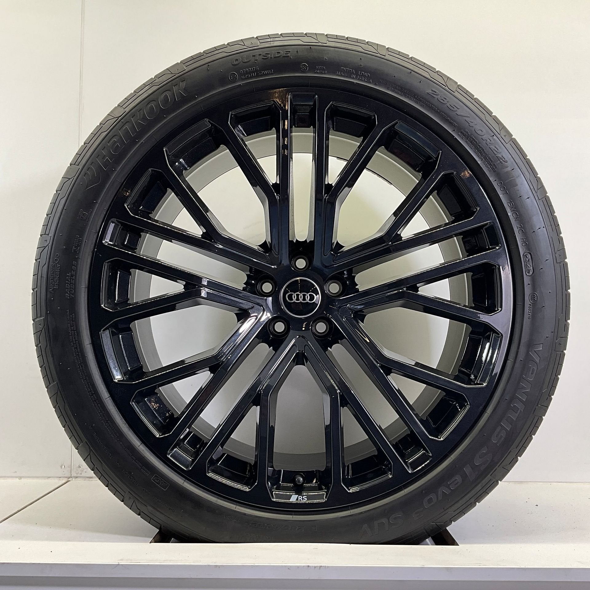AUDI RSQ8 SQ8 Q8 SET VELGEN + ZOMERBANDEN 22 INCH, Pneus et Jantes, 285 mm, Véhicule de tourisme, Pneus été