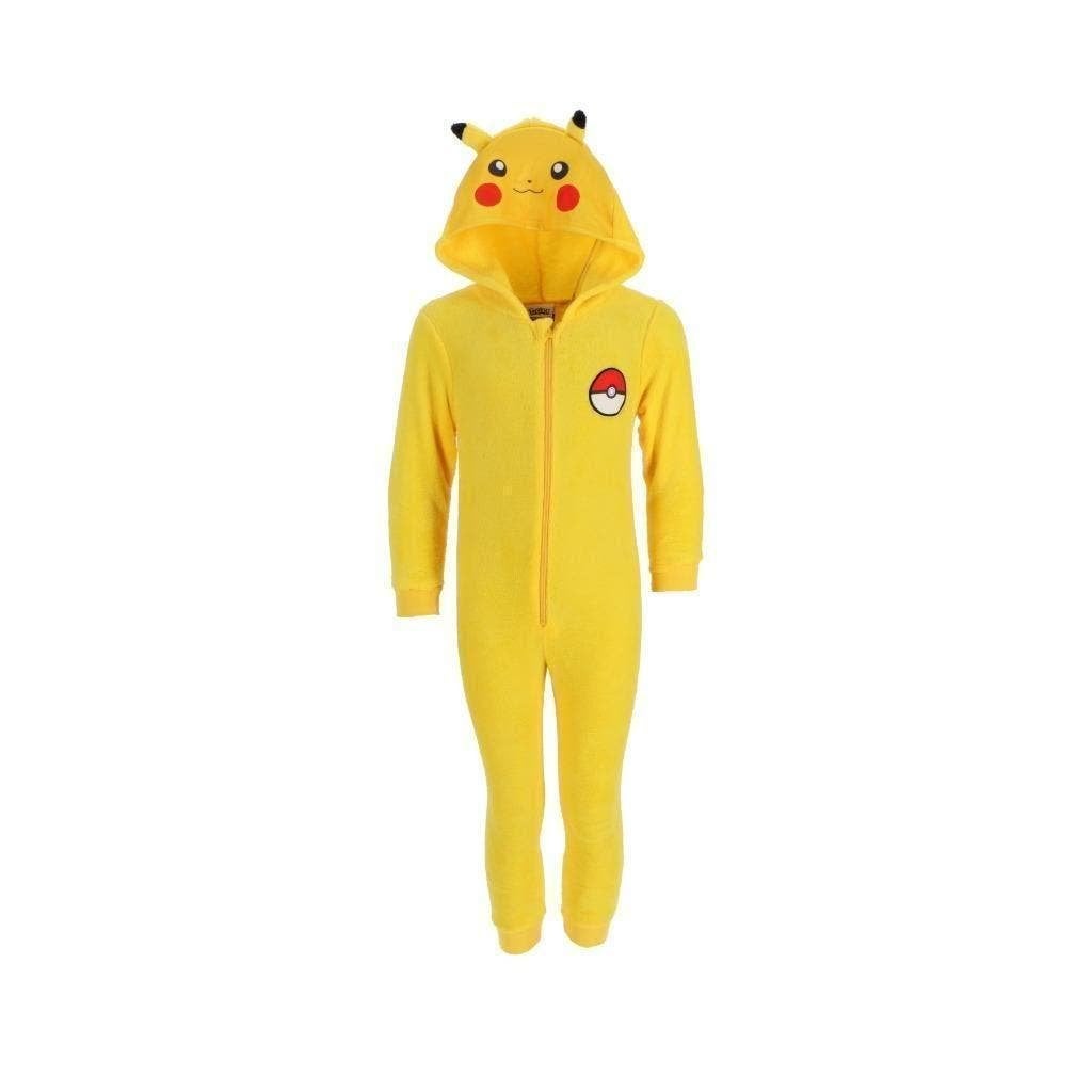 Pokemon Fleece Onesie - Maat 110/116 - 134/140, Nacht- of Onderkleding, Pokemon, Nieuw, Ophalen of Verzenden