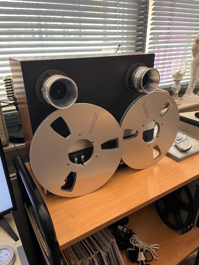 Originele revox spoelen met adopters, Audio, Tv en Foto, Verzenden, Onderdeel