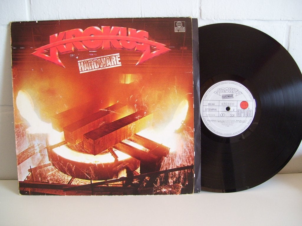 KROKUS  hardware, LP, Gebruikt, Ophalen of Verzenden, Hardrock