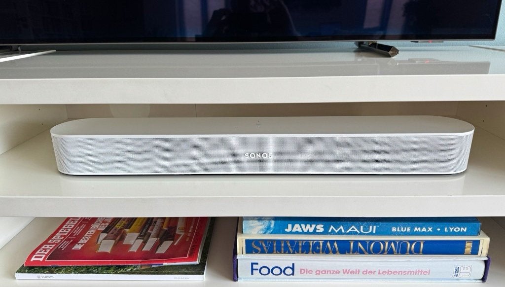 Sonos Beam (Gen. 2) Soundbar wit, rechthoekig, Ophalen of Verzenden, Bluetooth, Zo goed als nieuw