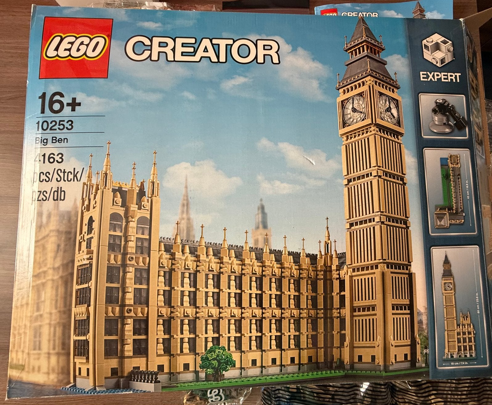 Lego 10253 - Big Ben, Lego, Ensemble complet, Comme neuf, Enlèvement
