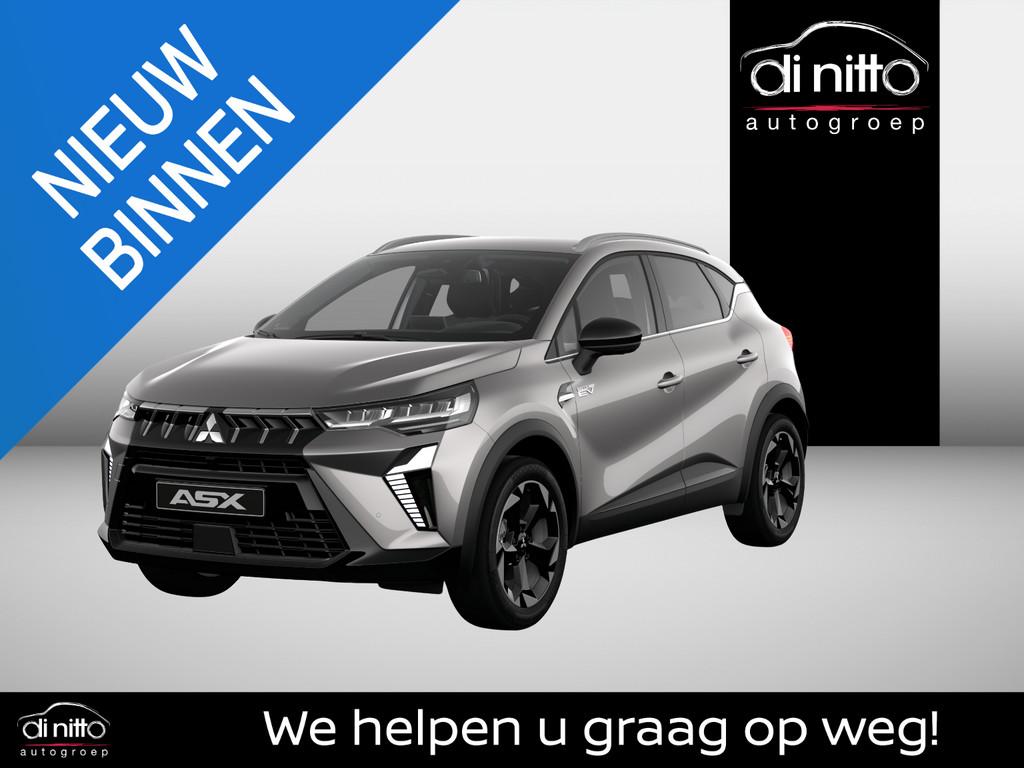 Mitsubishi ASX 1.8 HEV AT Intense+, Auto's, 4 cilinders, Leder en Stof, Bedrijf, 5 zetels