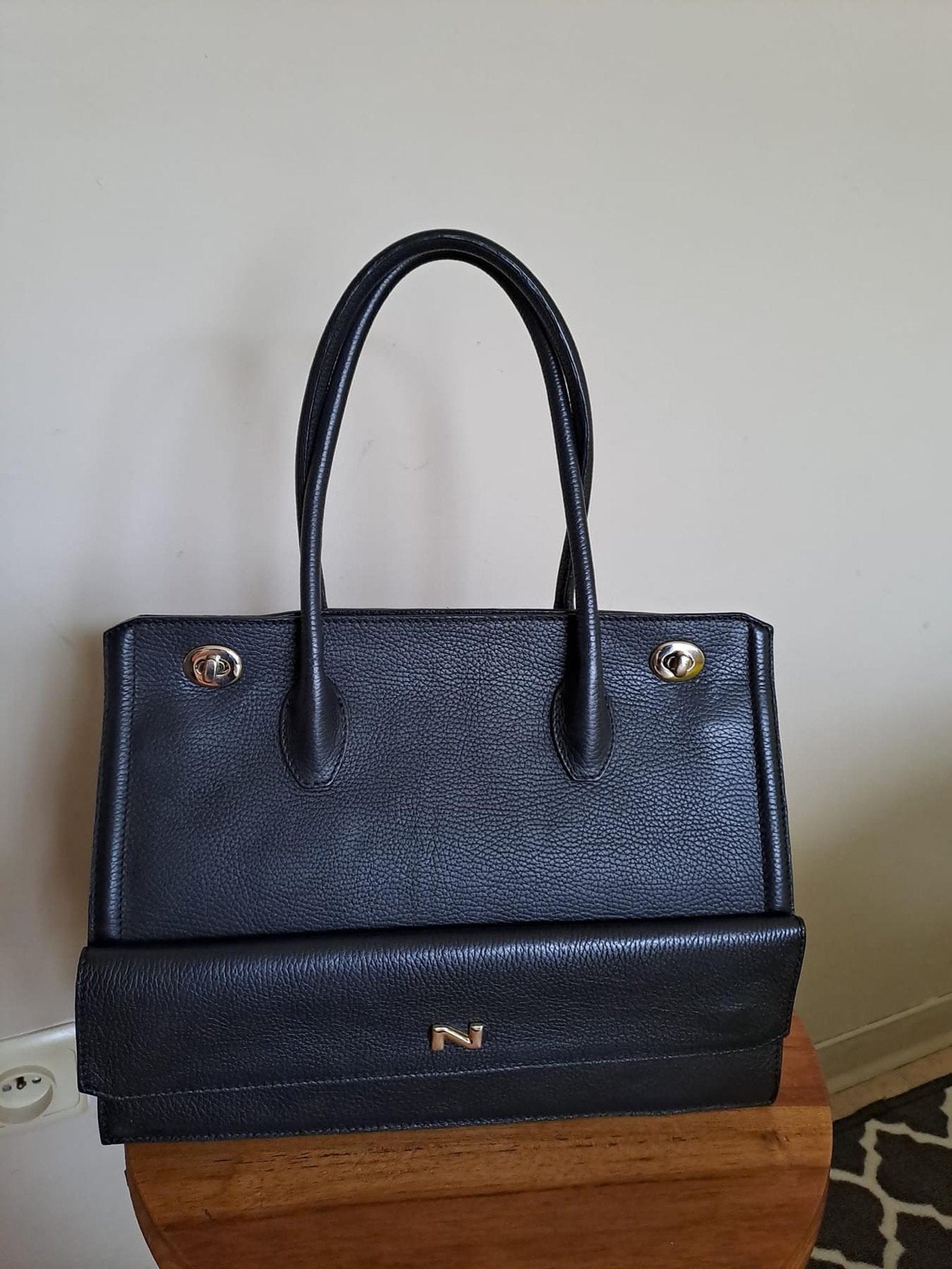 Lederen schoudertas van Nathan-Baume, Bijoux, Sacs & Beauté, Sacs | Sacs Femme, Enlèvement ou Envoi