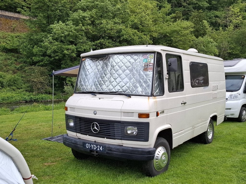 Mercedes 408 D camper, Caravanes & Camping, Camping-cars, Particulier, jusqu'à 3, Modèle Bus ou Fourgon aménagé, Mercedes-Benz