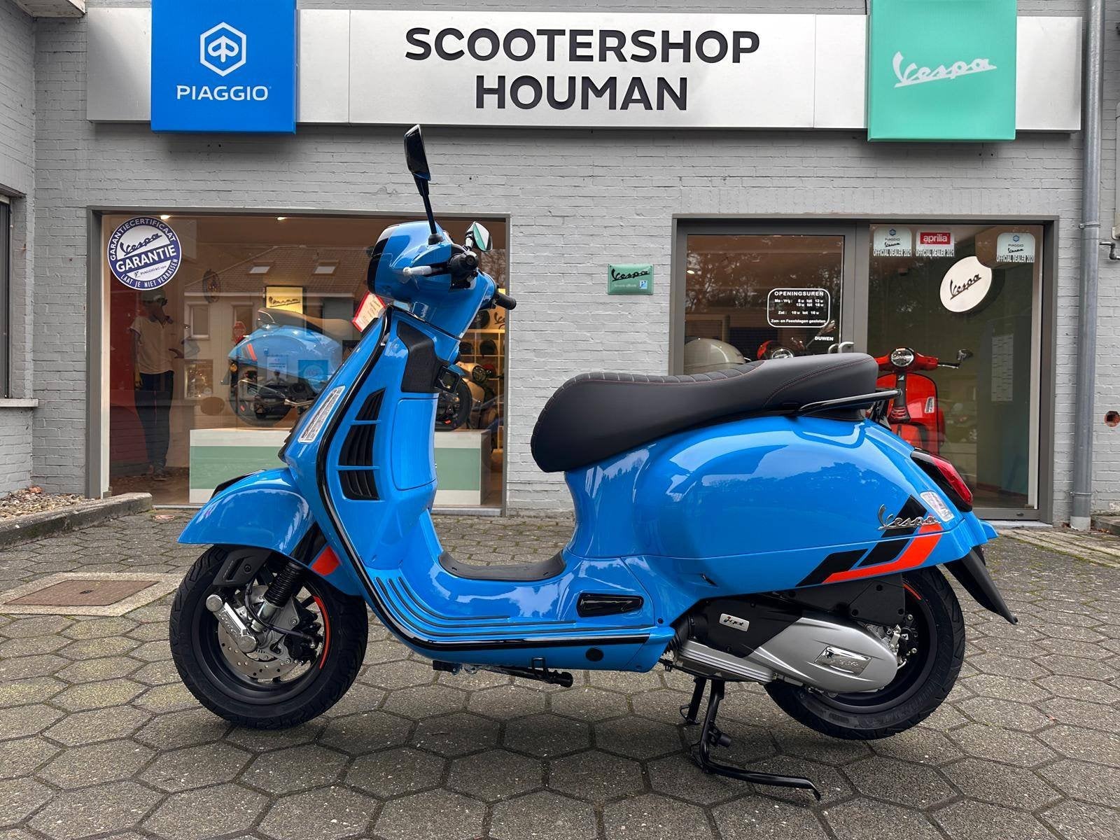 Vespa GTS 125cc SUPER SPORT BLU ECLETTICO (nr.07), Fietsen en Brommers, Scooters | Vespa, Overige modellen, Nieuw, 125 cc, Benzine