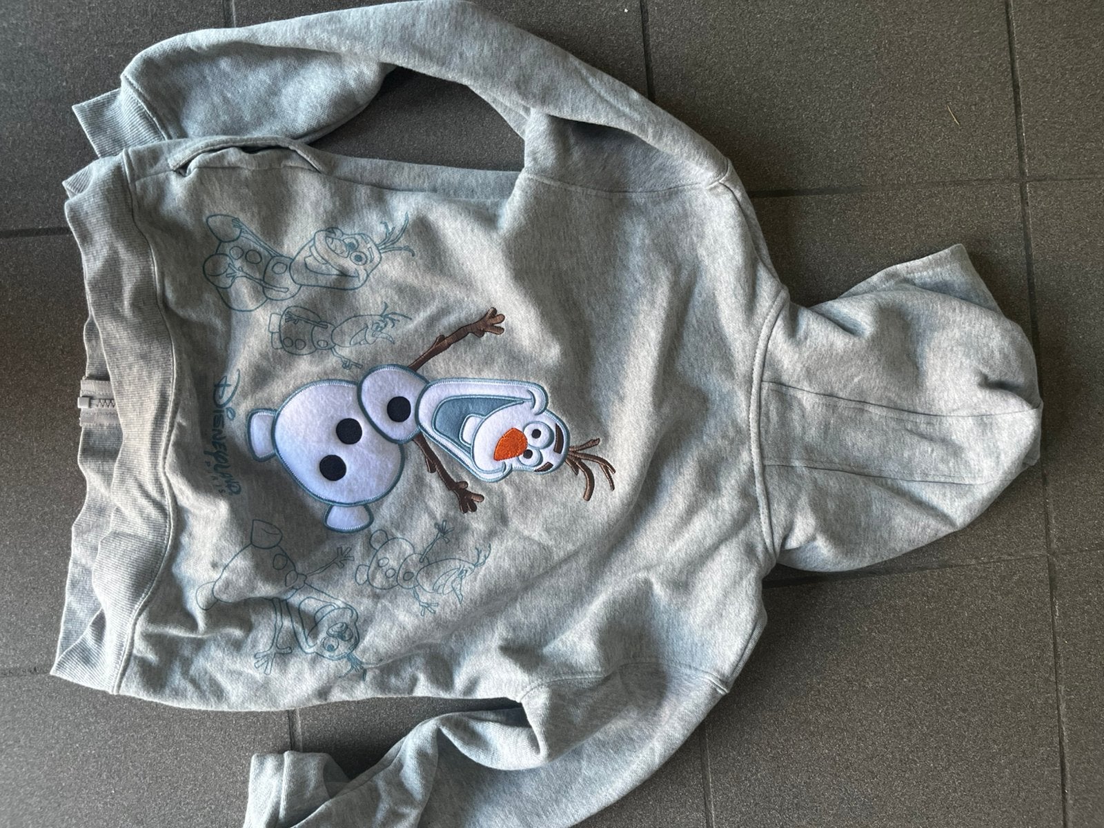 Olaf vestje disneyland  10 jaar, Ophalen, Zo goed als nieuw