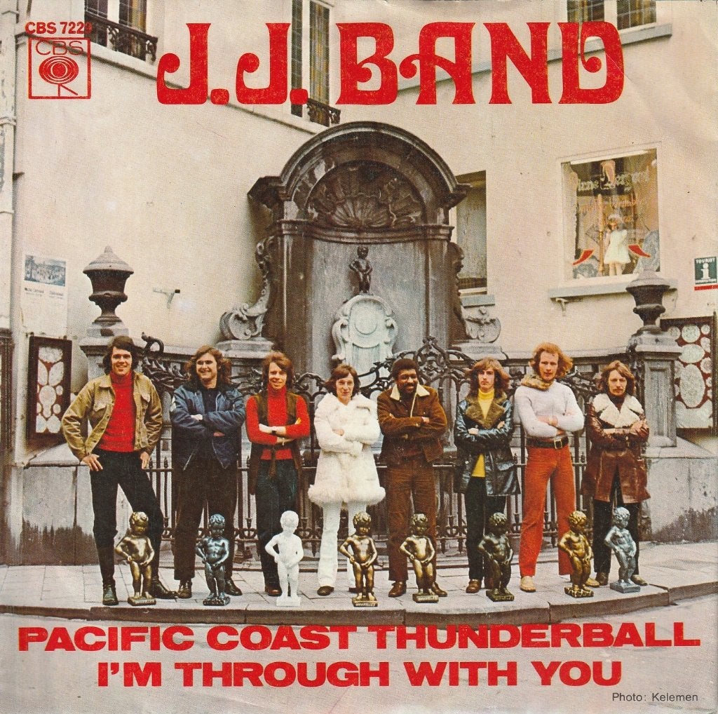 J.J. Band - Pacific Coast Thunderball, 7 inch, Comme neuf, Pochette photo, Autres types