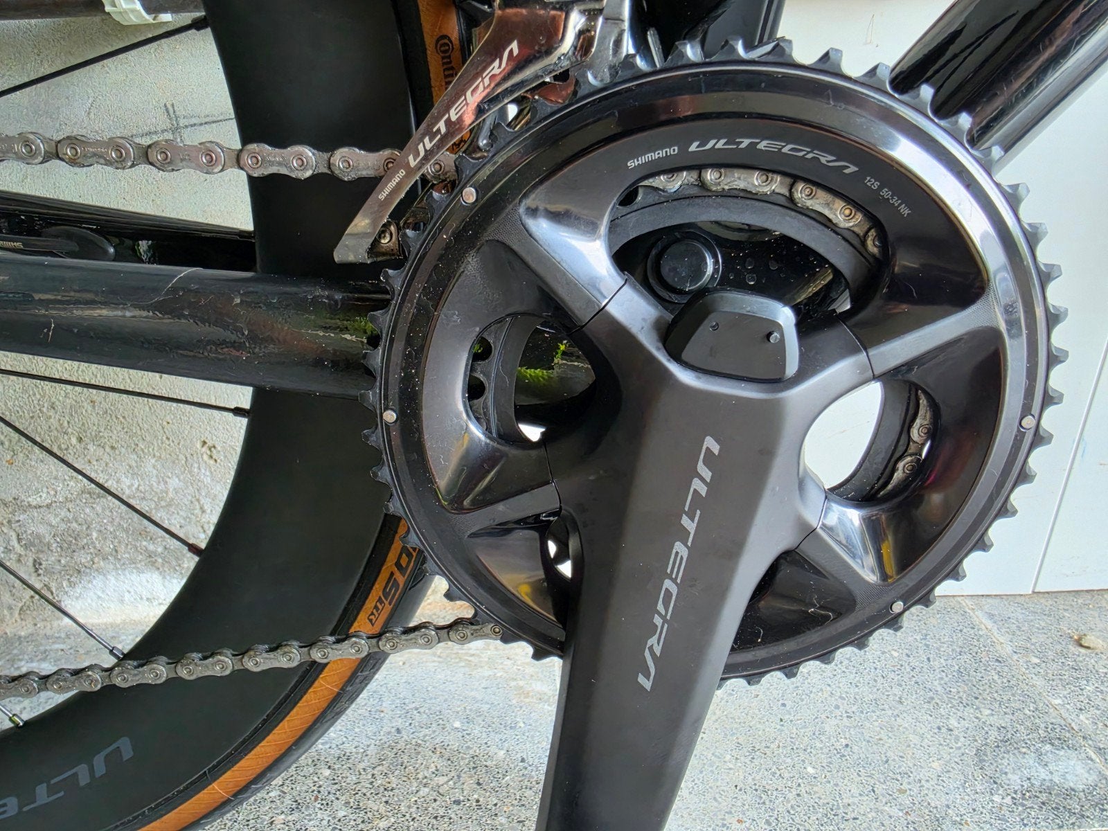 te koop :Zwarte racefiets Giant M/L 2 jaar oud ,, Ophalen, 28 inch, Carbon, Heren
