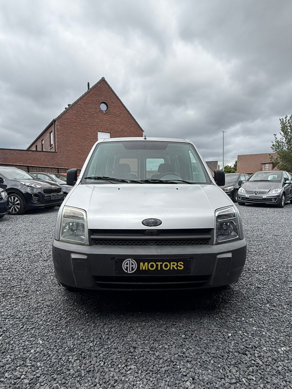 Ford transit Connect airco, Autos, Argent ou Gris, Achat, 1800 kg, Entreprise