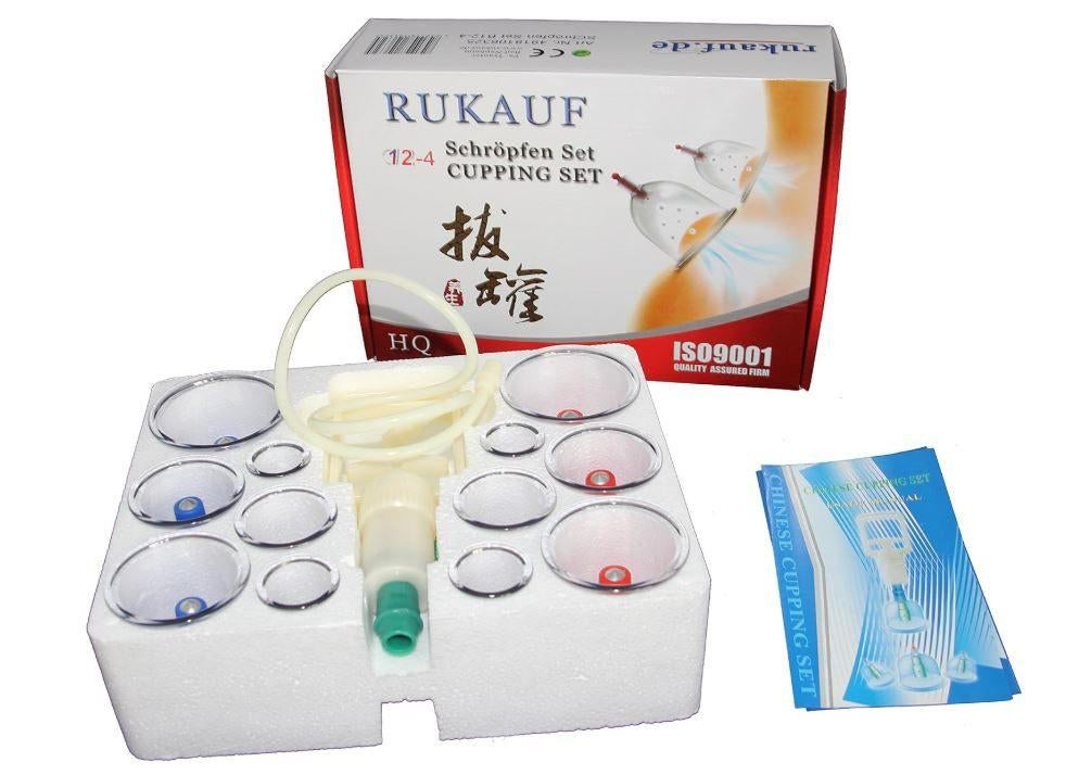 Comme neuf - Ventouses - Médecine chinoise – Set complet, Envoi, Neuf, Soins du corps