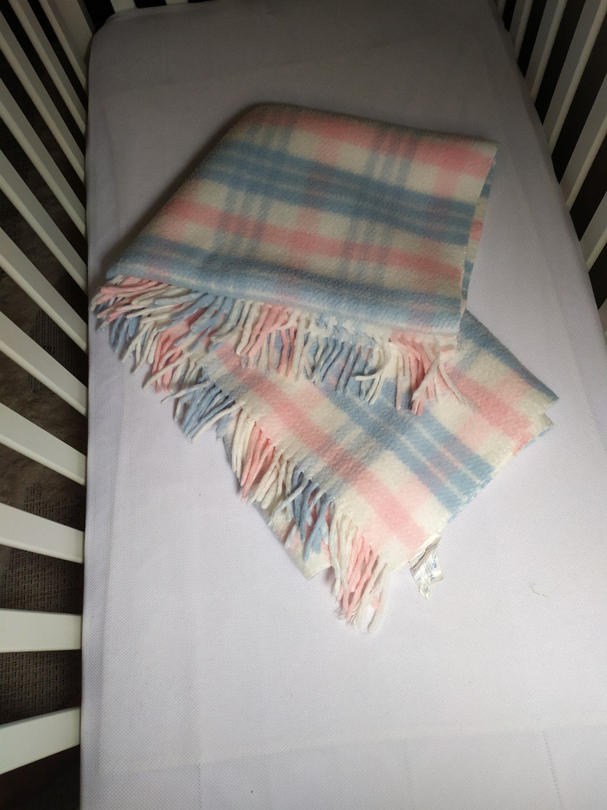 Vintage authentiek kinderdeken " Prestige baby" jaren '60, Enlèvement ou Envoi
