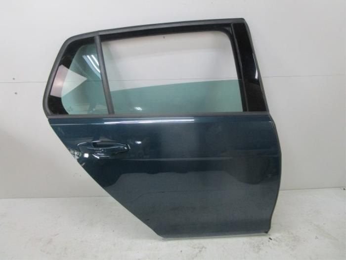 Portier 4Deurs rechts-achter Volkswagen Golf (22723847), Enlèvement ou Envoi, Utilisé, Arrière, Porte