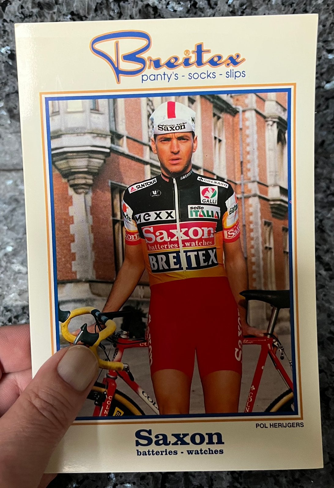 Wielrenner Paul Herygers kampioen van België, Ophalen, Zo goed als nieuw