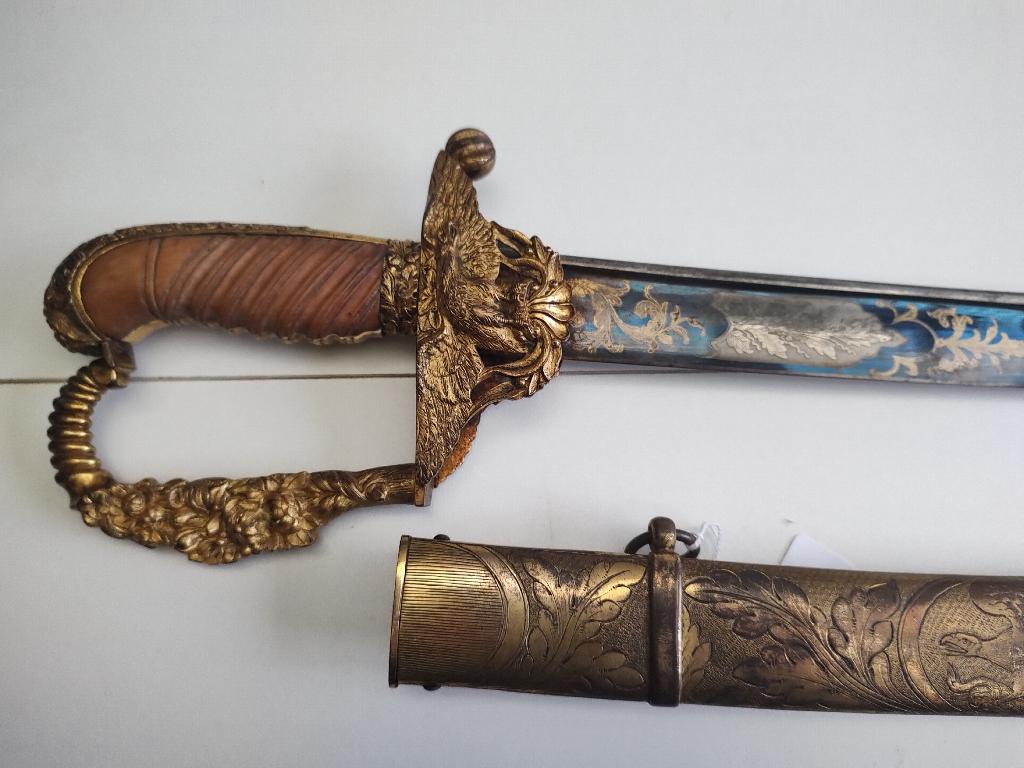 US 1810/1830 High grade US mounted artillery sword Pershing, Collections, Objets militaires | Général, Enlèvement