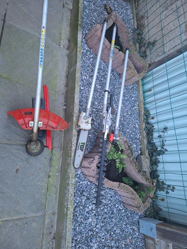 Tuinmachine, Tuin en Terras, Bosmaaiers, Ophalen, Benzine