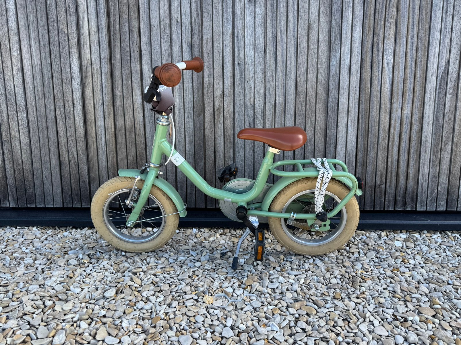 Puky Retro Kinderfiets 12 inch Groen, Fietsen en Brommers, Fietsen | Kinderfietsjes, Ophalen, Gebruikt