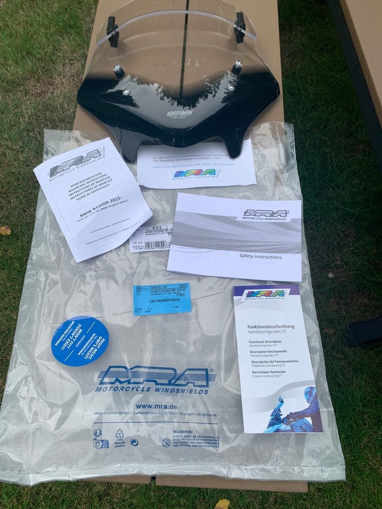 MRA Vario-touring BMW R1200R LC, Motoren, Ophalen, Gebruikt