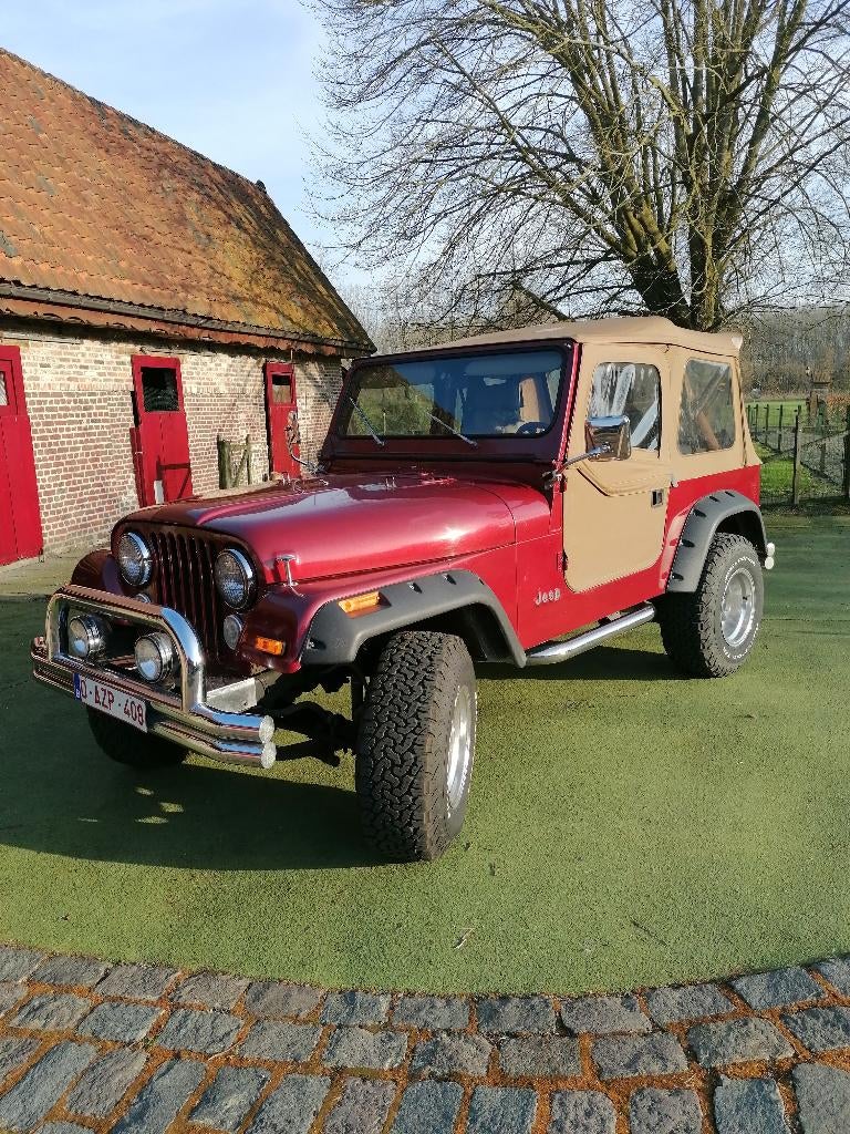 Jeep oldtimer, Autos, Achat, Beige, 3 places, Boîte manuelle