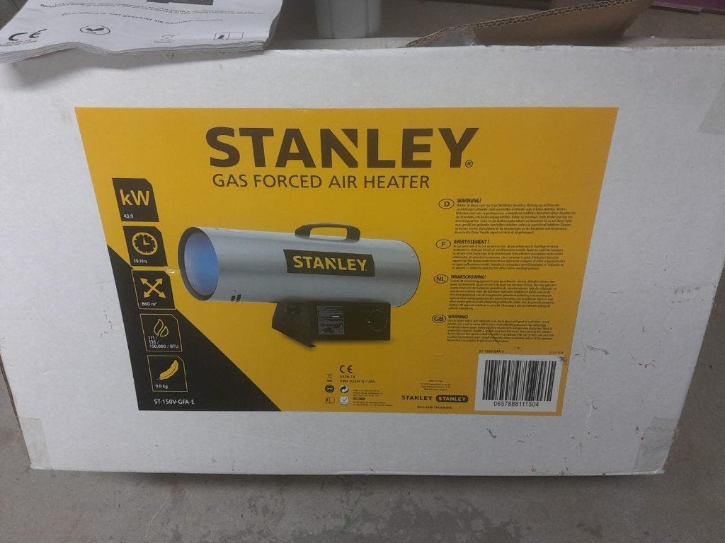 Canon à chaleur Stanley 43,9 kW, Enlèvement, Comme neuf, Autres types