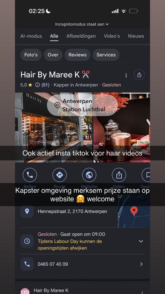 Heyy kapster omgeving merksem antwerpen man/vrouw/kind