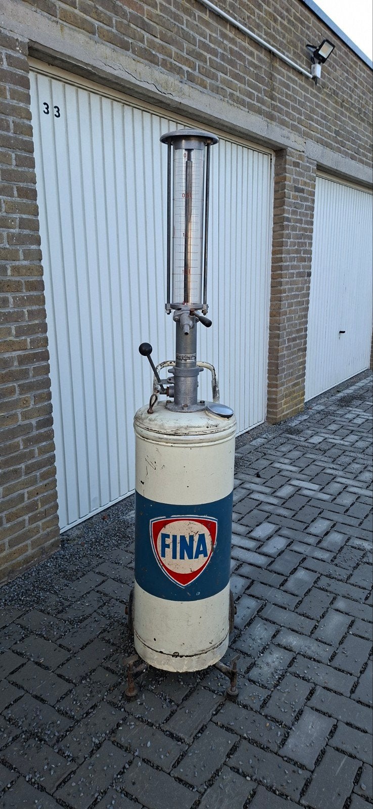 2 takt benzinepomp, Collections, Enlèvement, Utilisé