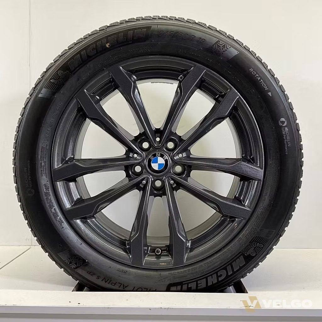 BMW X3 G01 X4 G02 SET VELGEN + WINTERBANDEN 19 INCH ORIG. 69, Auto-onderdelen, 19 inch, -, -, Banden en Velgen