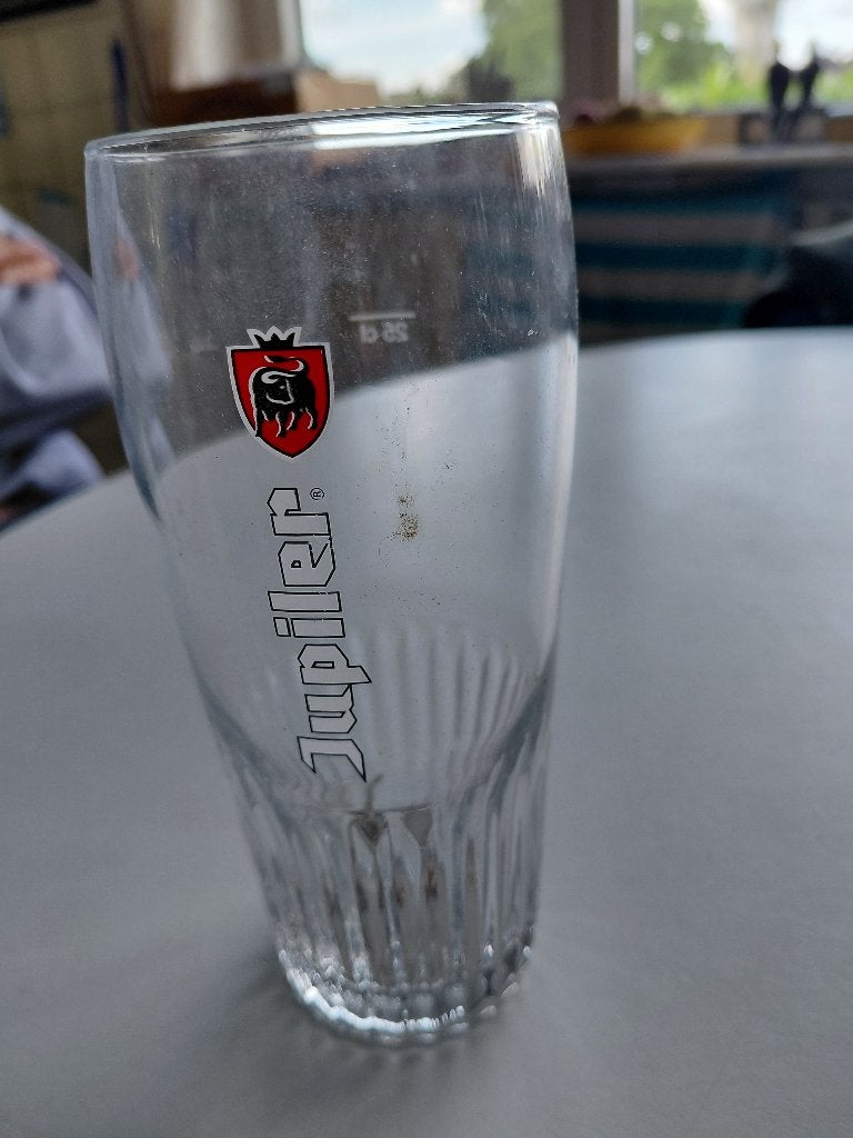 Jupiler-bierglazen., Verzamelen, Biermerken, Ophalen, Zo goed als nieuw, Jupiler