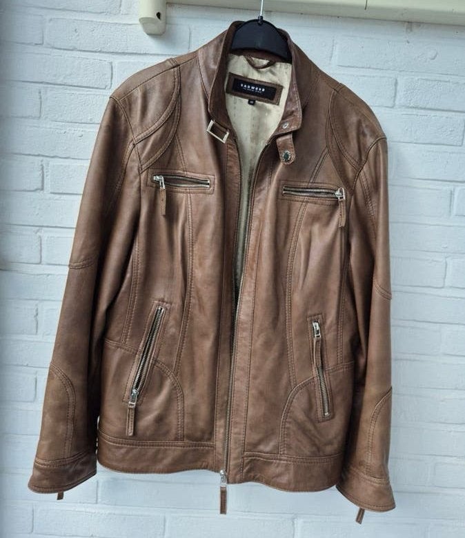 Lederen dames jas, Kleding | Dames, Jassen | Winter, Ophalen, Gedragen