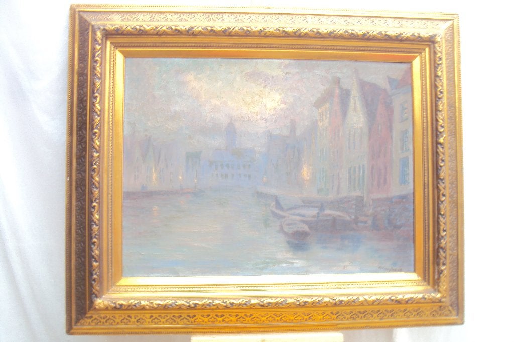schilderij, Antiek en Kunst, Kunst | Schilderijen | Klassiek, Ophalen, Doek, Olieverf, Klassiek