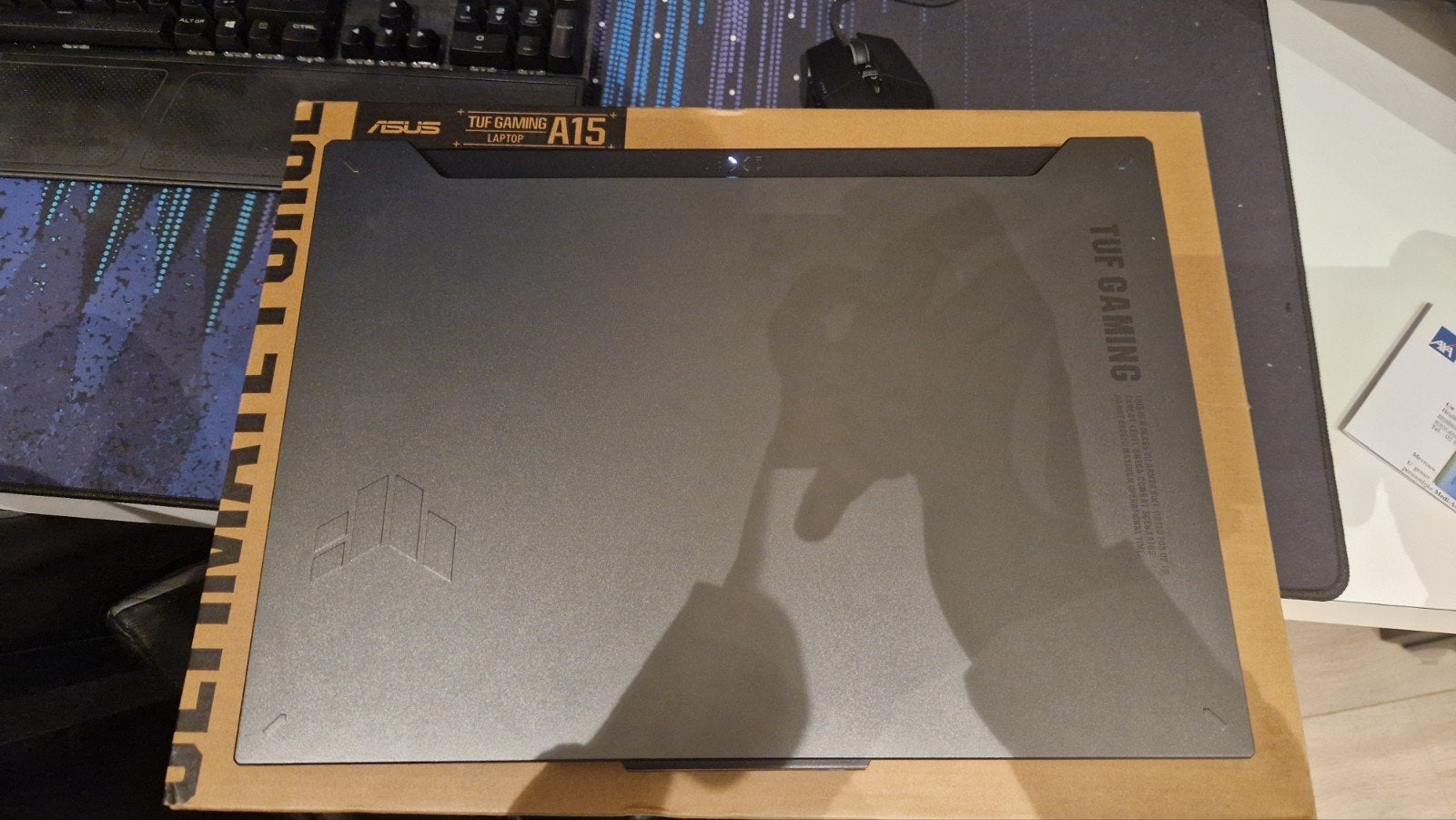 Asus TUF A15 Gaming Laptop, Informatique & Logiciels, Qwerty, AMD Ryzen 7 7735HS, Comme neuf, 4 Ghz ou plus