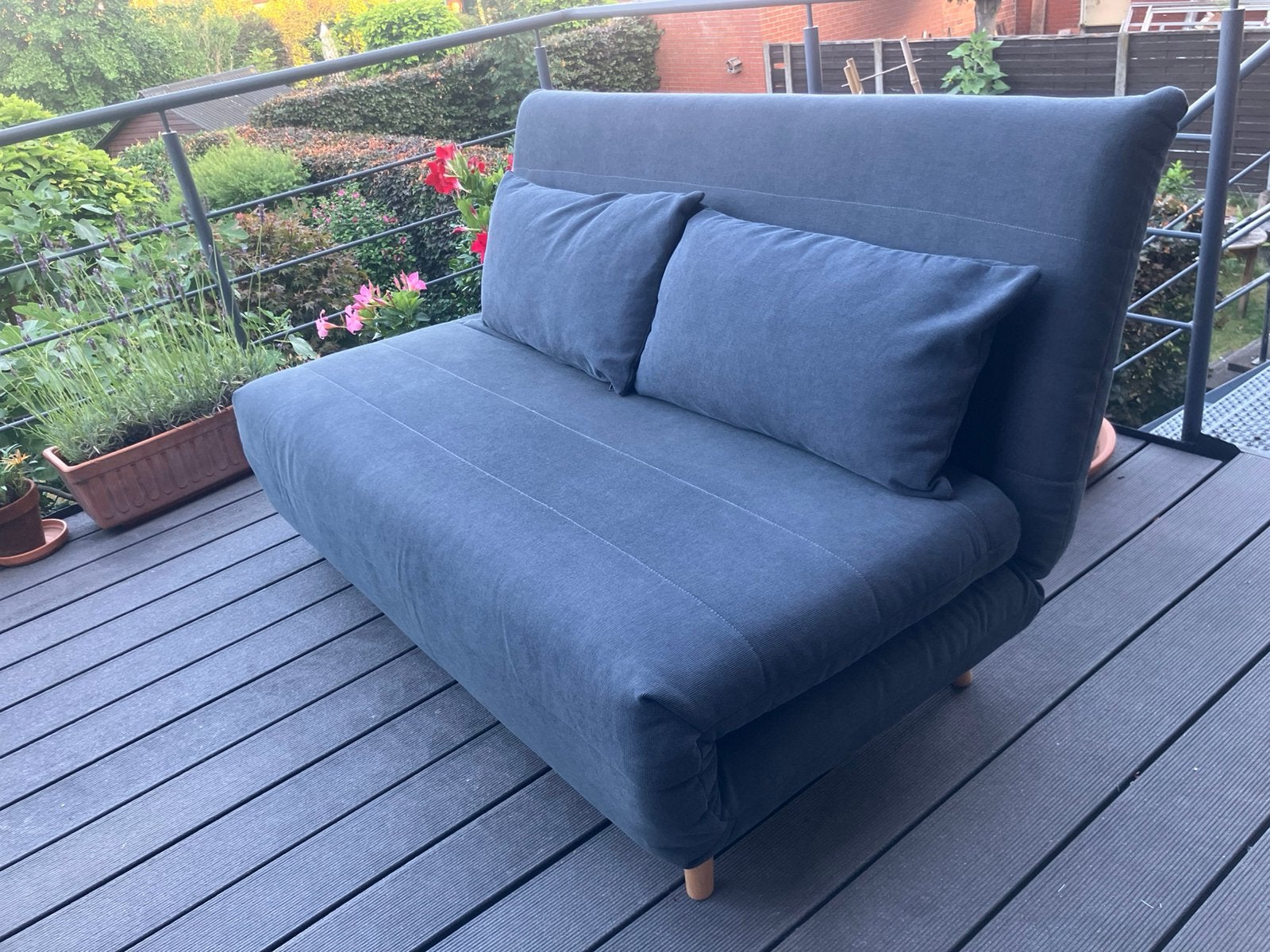 Slaapbank Maison du Monde Nio, Ophalen, Zo goed als nieuw, Beige