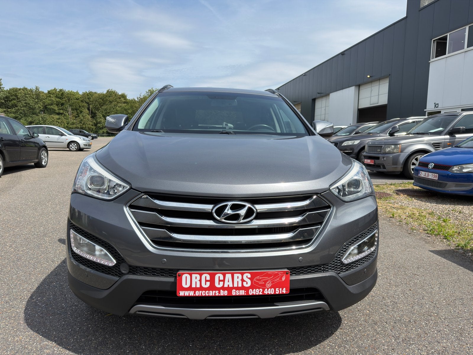 Grand Santa Fe 2.2 CRDi 4WD Executive AUTOMATIC _7 PLACES, Autos, Hyundai, Cuir, 7 places, Noir, Automatique