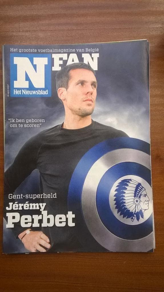6X Fan! bijlage Het Nieuwsblad 2017, Boeken, Tijdschriften en Kranten, Ophalen of Verzenden, Sport en Vrije tijd