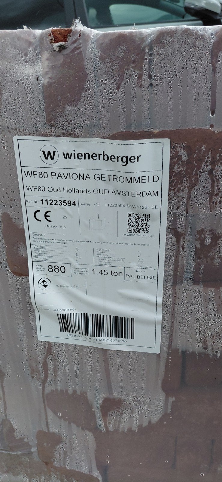 Wienerberger, Tuin en Terras, Ophalen, Keramiek, Klinkers, Nieuw