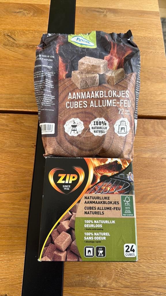 Allume-feu naturels pour barbecue, Enlèvement ou Envoi, Comme neuf