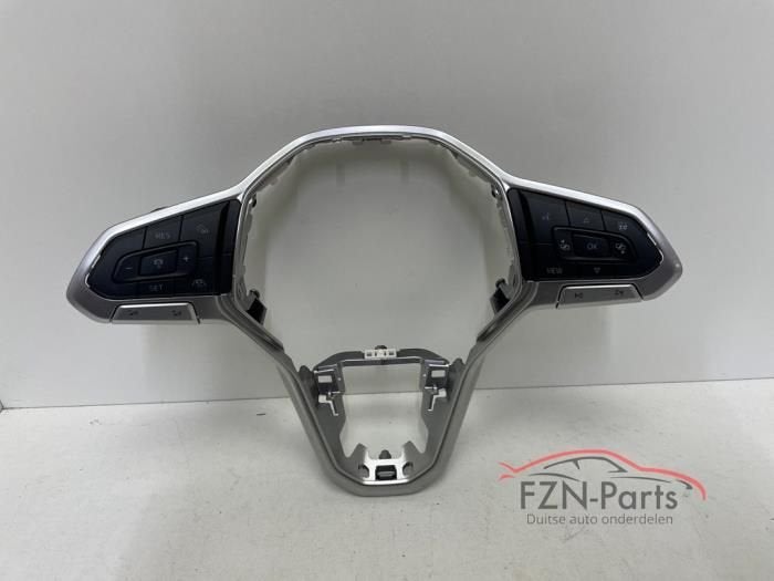 VW Golf 8 R-Line Stuur inleg met stuurknoppen bediening Verw, Auto-onderdelen, Ophalen of Verzenden, Gebruikt