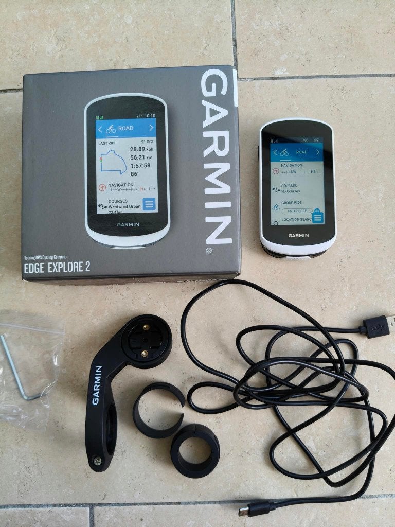 Garmin Edge Explore 2, Fietsen en Brommers, Ophalen of Verzenden, Draadloos, Zo goed als nieuw