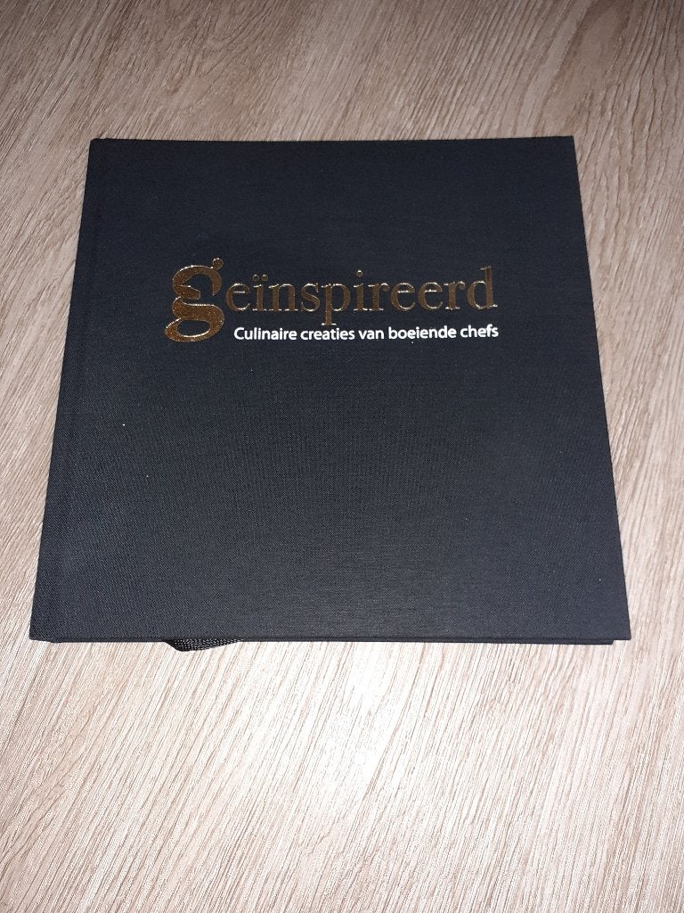 Kookboekje geïnspireerd - prima staat, Boeken, Ophalen of Verzenden, Zo goed als nieuw