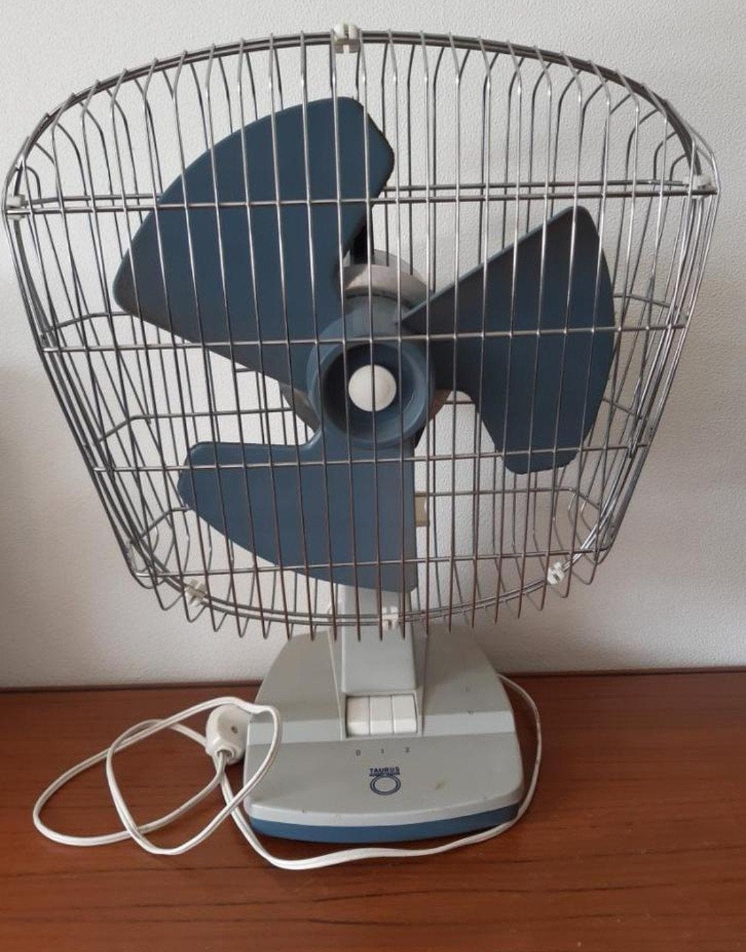 Vintage Taurus tafelventilator / ventilator jaren 70, Elektronische apparatuur, Ophalen of Verzenden, Tafelventilator
