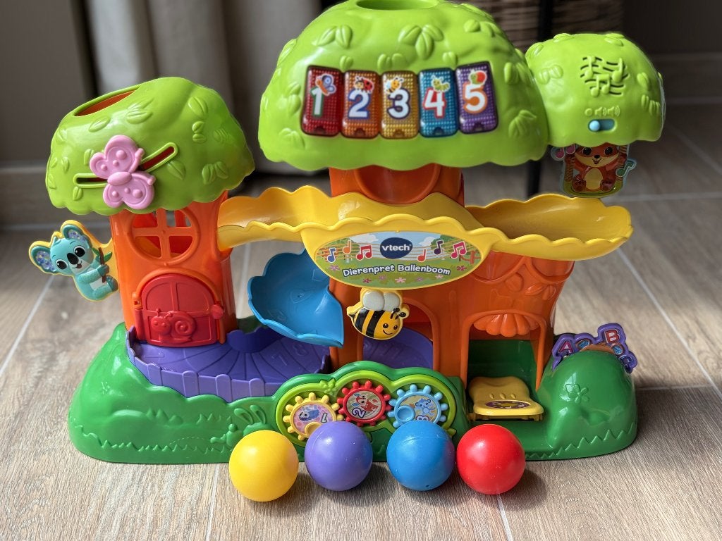 Vtech dierenpret ballenboom, Kinderen en Baby's, Ophalen, Zo goed als nieuw, 6 maanden tot 2 jaar