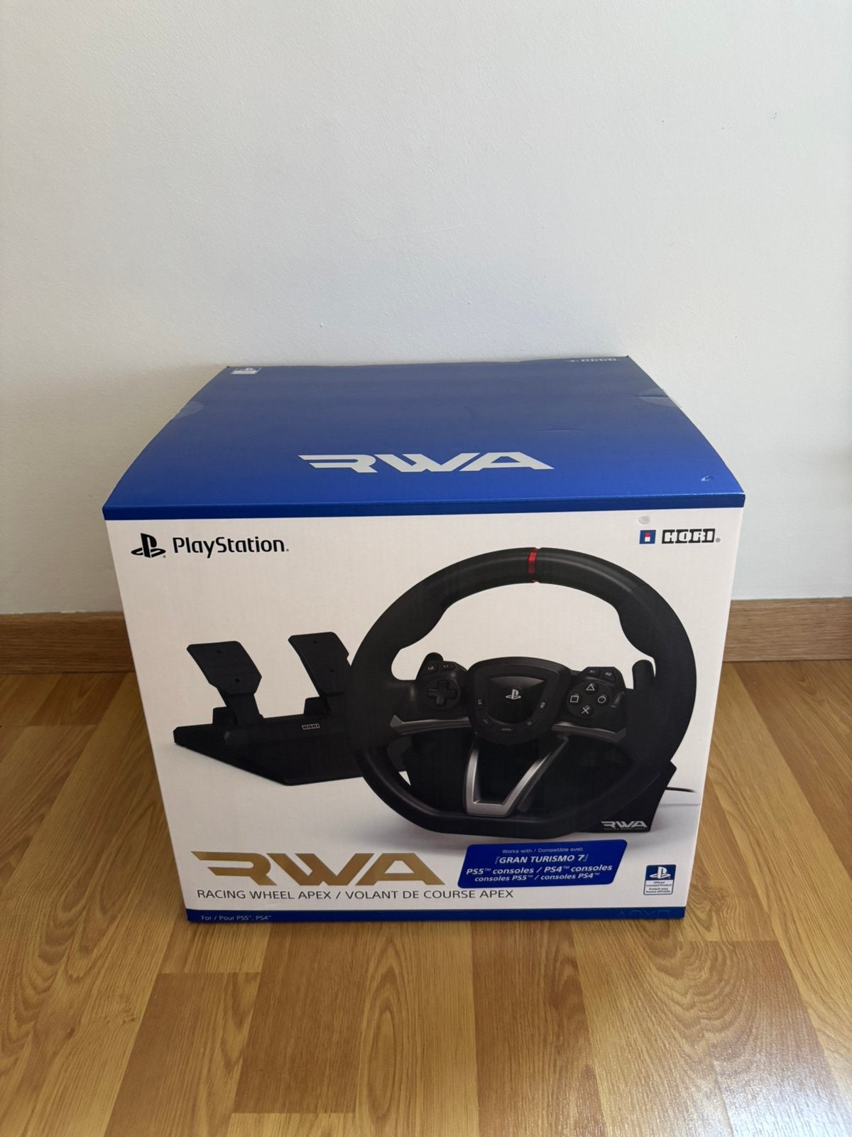 Volant et pédale PlayStation, Consoles de jeu & Jeux vidéo, Enlèvement ou Envoi, Comme neuf, Volant ou Pédales, PlayStation 4
