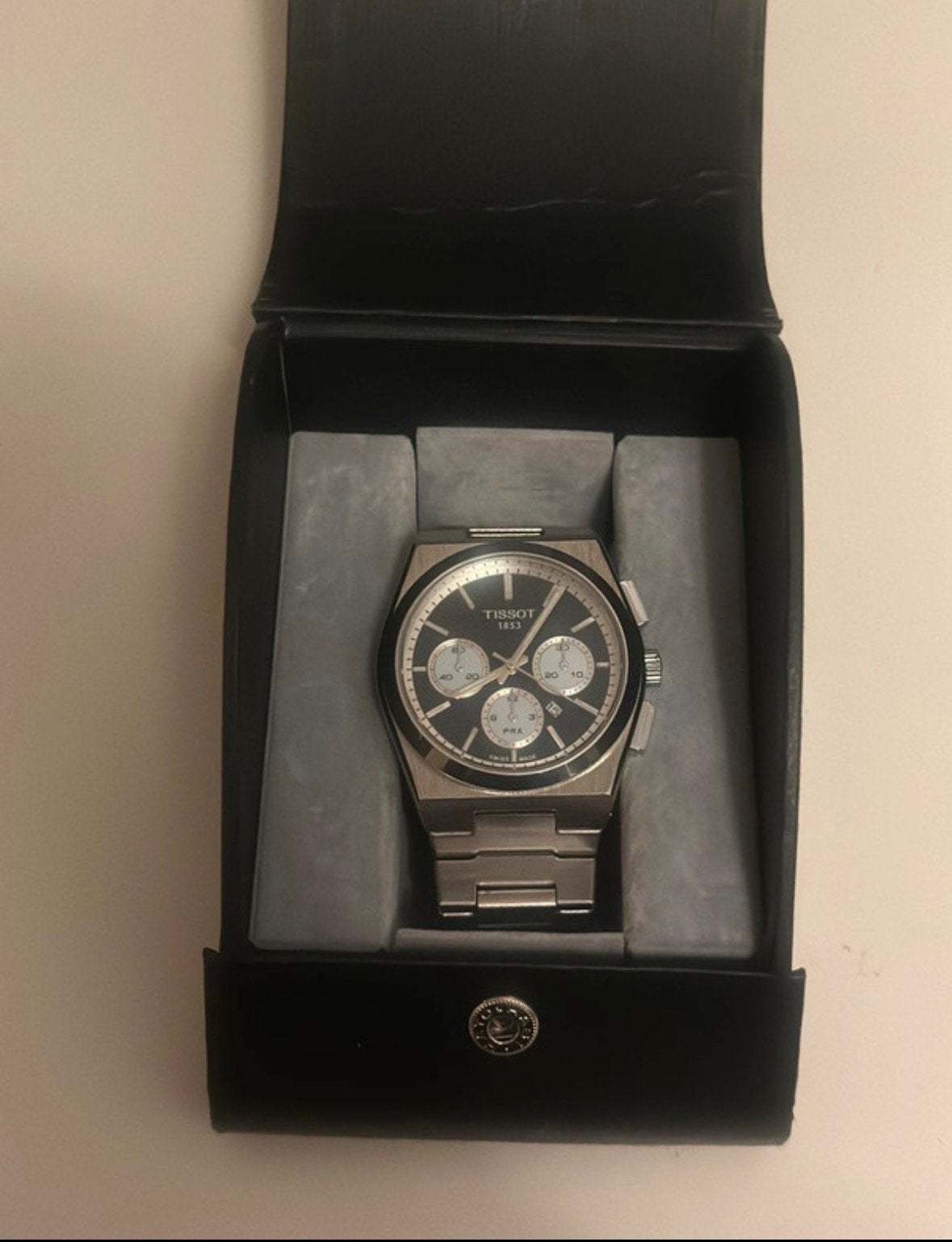 Tissot prx 1853, Handtassen en Accessoires, Horloges | Heren, Ophalen of Verzenden, Zo goed als nieuw