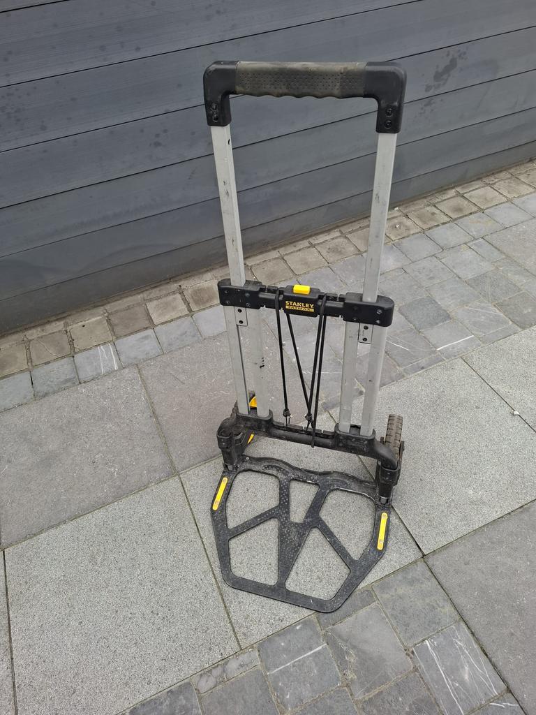 Stanley plooiwagen, Ophalen, Gebruikt
