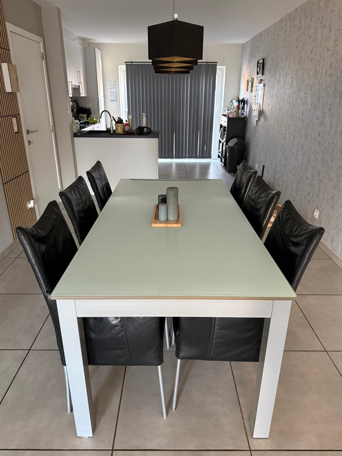 Eettafel, Huis en Inrichting, Ophalen, Gebruikt, 50 tot 100 cm, Vijf personen of meer