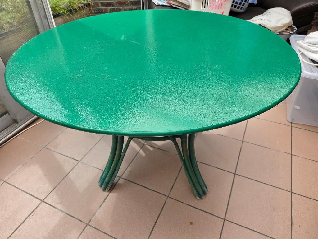tuinset, Ophalen, Gebruikt, Rotan, 6 zitplaatsen