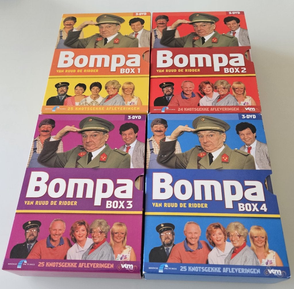 TV reeksen : Drie Mannen onder 1 dak en Bompa, Ophalen of Verzenden